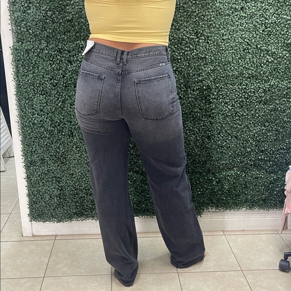 KanCan Black Distressed High-Rise Flare Jeans - Picture 4 of 6